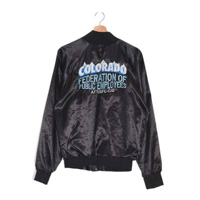 Varsity Jacket Vintage Colorado Federation of Public Employees - M
