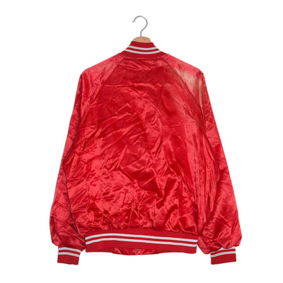 Varsity Jacket Vintage Barnes Construction – L