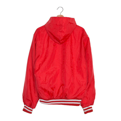 Vintage Anorak Rosso Baseball “Bulldogs” – L