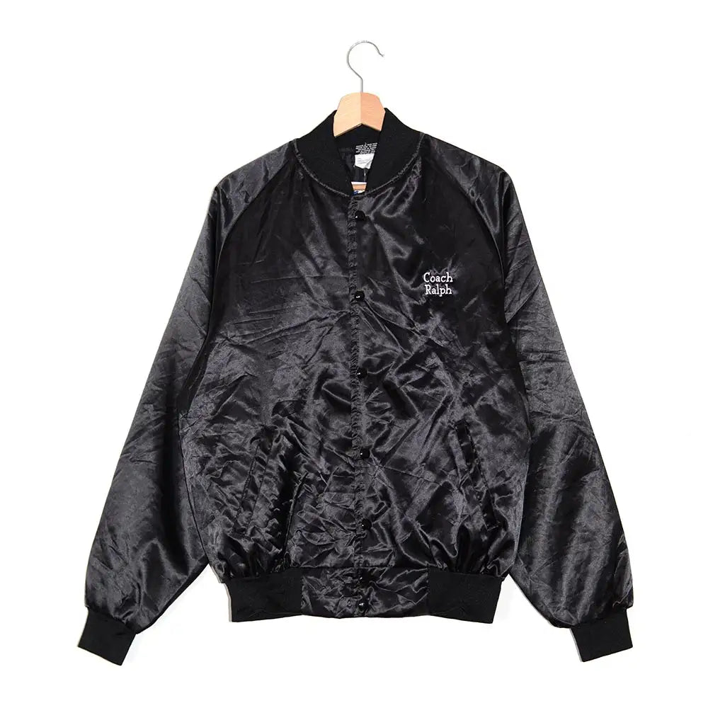 Giacca varsity satinata Made in USA