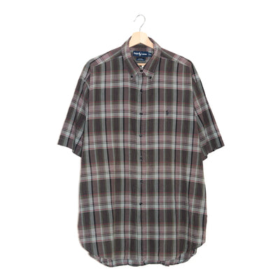 Camicia Ralph Lauren a quadri modello Blake maniche corte