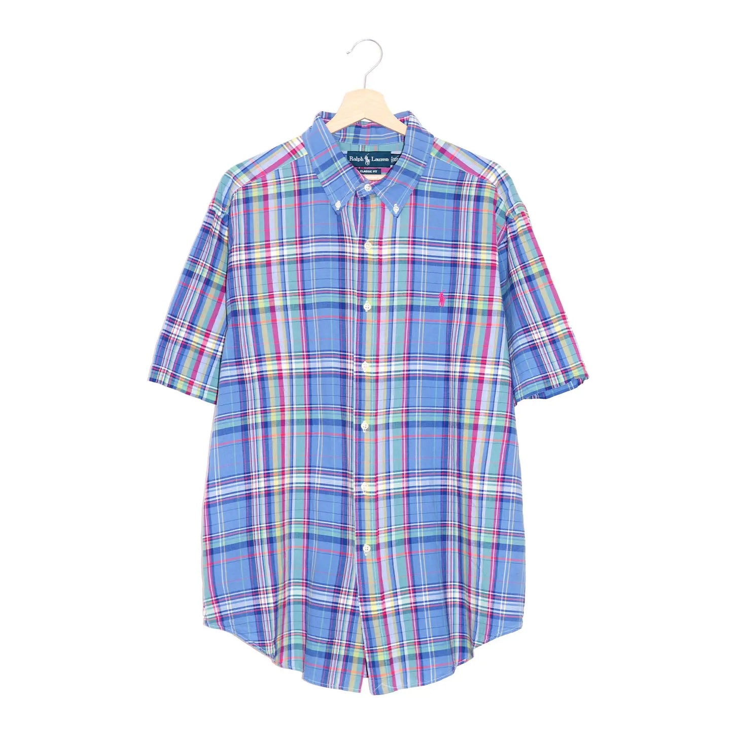 Camicia Ralph Lauren a quadri Classic Fit maniche corte