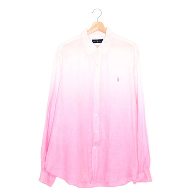 Camicia Ralph Lauren effetto dye in lino