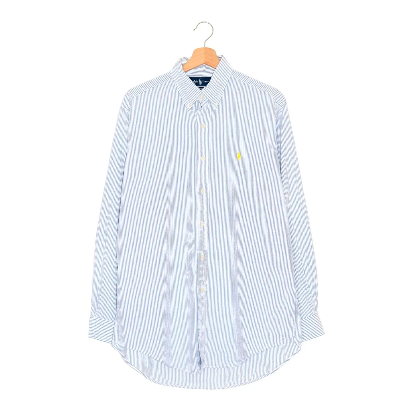 Camicia Ralph Lauren a righe Classic Fit seersucker