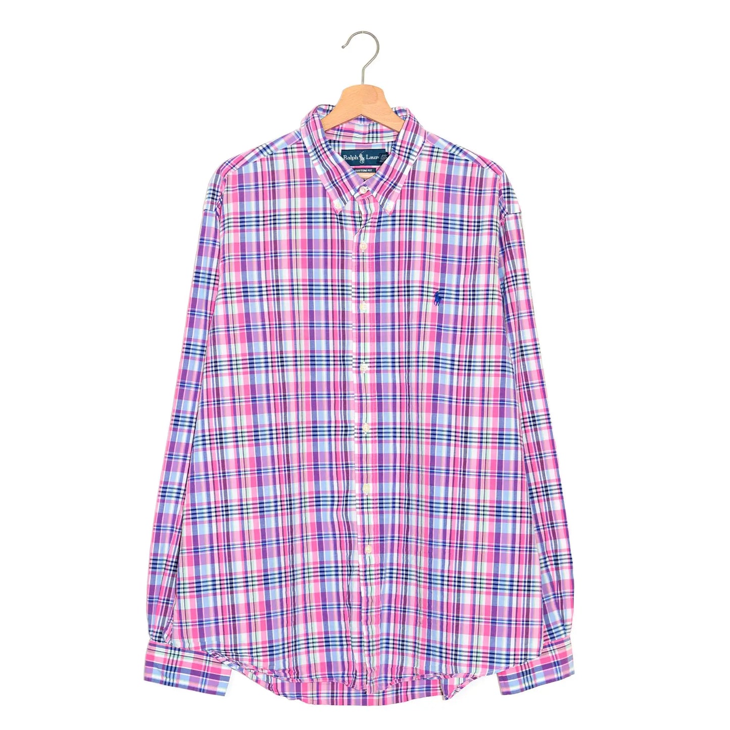 Camicia Ralph Lauren a quadri Custom Fit