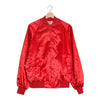 Varsity Jacket Vintage Satin Rosso Anni ‘80s – L
