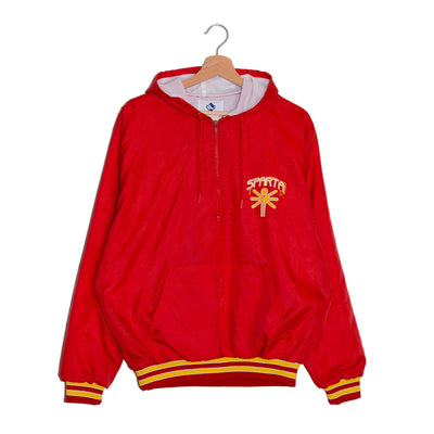 Anorak Sparta Rosso Vintage Team Warm-Up - M