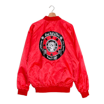 Varsity Jacket Vintage Reno Roll’n Elks Nevada Bob Rosso – L