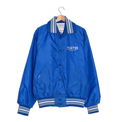 Giacca vintage satin blue CSTC – XL