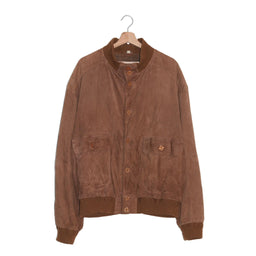 Giacca rennino scamosciata in vera pelle - XL