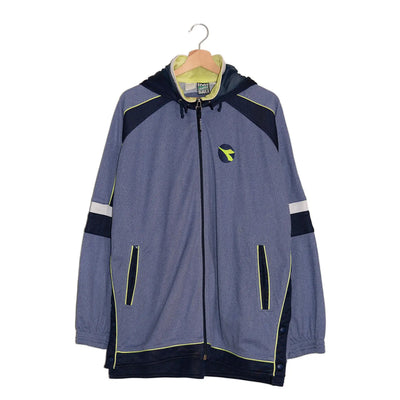Diadora Football Collection Tracktop con cappuccio rimovibile - XL