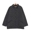 Quilted Jacket Nera con Maniche Rimovibili - XXL