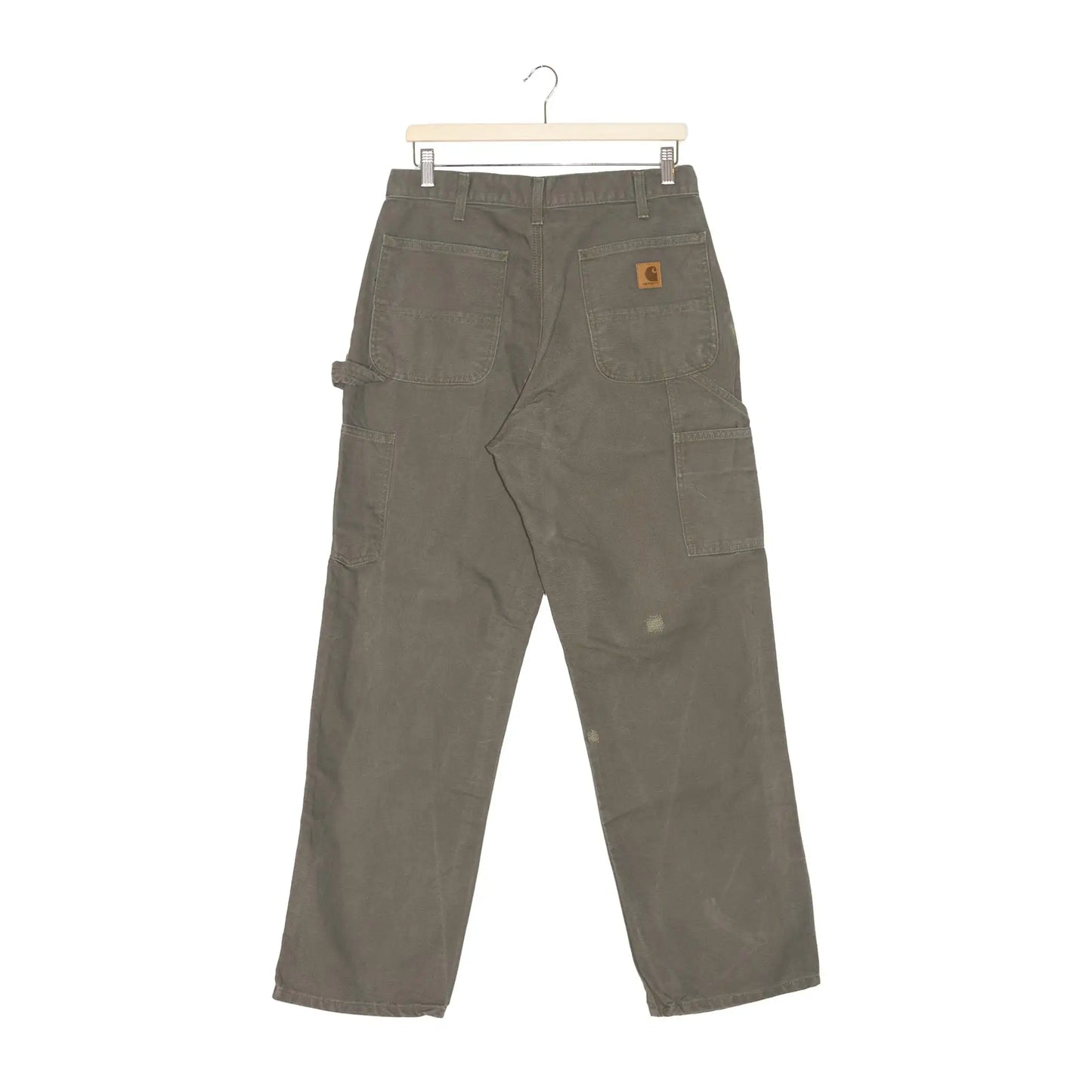 Carhartt B11 Moss Washed Duck Work Dungaree - W32 L30