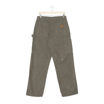 Carhartt B11 Moss Washed Duck Work Dungaree - W32 L30